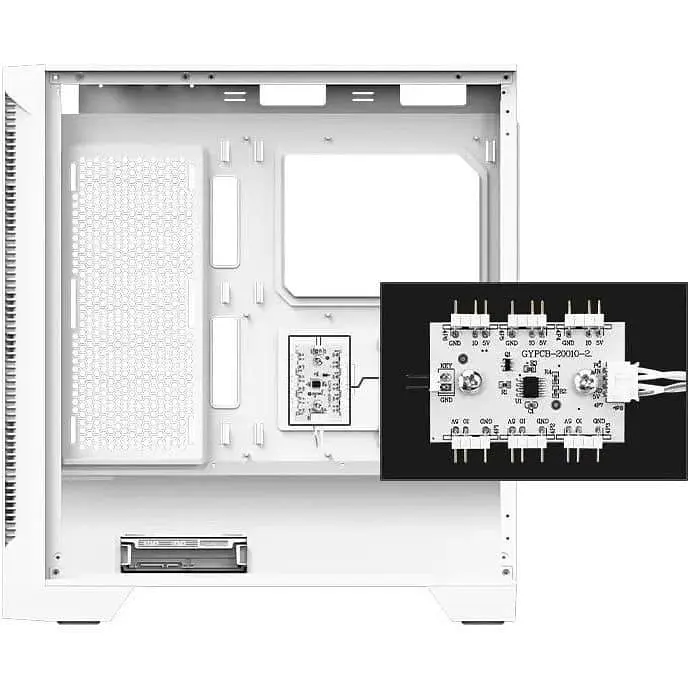 Корпус MSI MAG Forge 320R White AirFlow без БЖ (MAG FORGE 320R WHITE AIRFLOW) - фото 5
