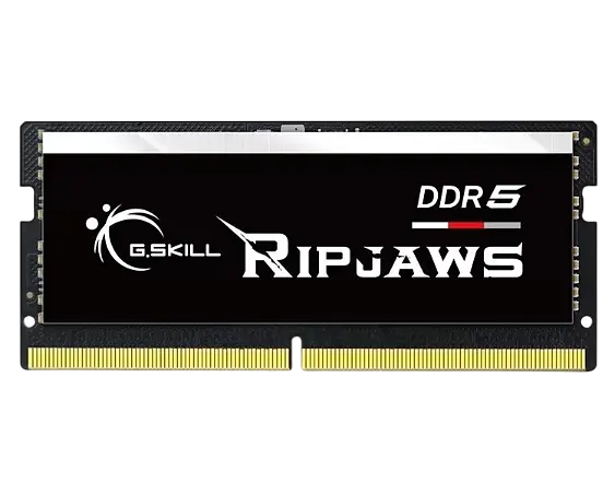 Оперативна пам'ять G.Skill 16GB SODIMM DDR5 4800MHz Ripjaws (F5-4800S4039A16GX1-RS)