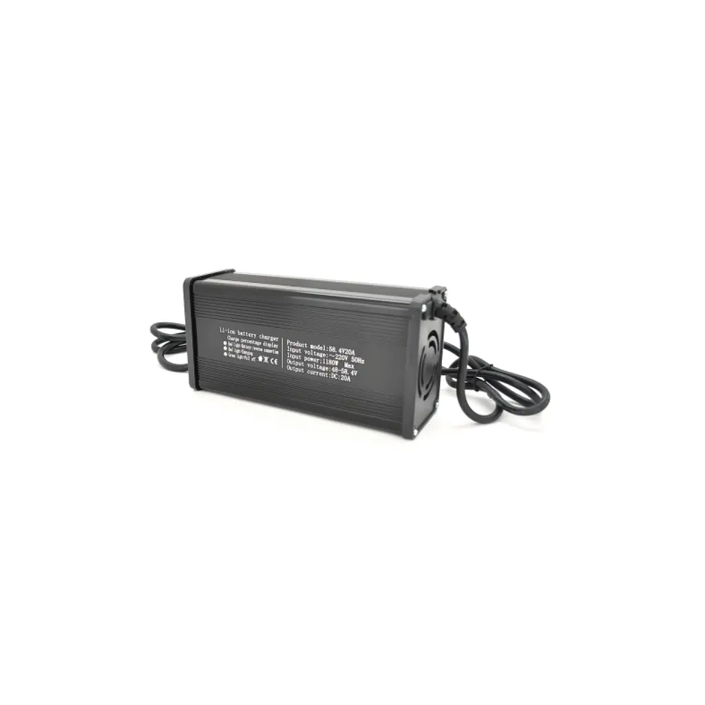 Мережевий зарядний пристрій для АКБ Voltronic MorningBenRan LiFePo4 48V( 58,4V),16S,20A (MBR-58420-16S) - фото 2