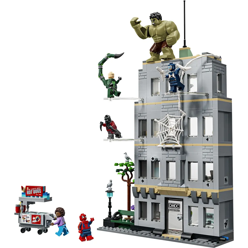 Конструктор LEGO Marvel Епічна сутичка Людини-Павука проти Халка (76350) - фото 2