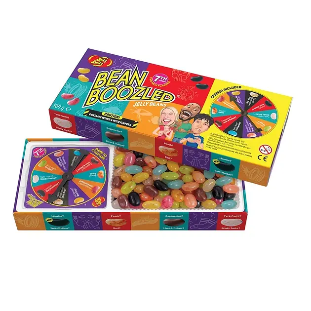 Цукерки та гра Bean Boozled Spinner Gift Box — 7th ed. 100 грамів - фото 2