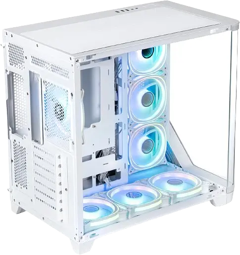 Корпус QUBE MIRAGE 7 ARGB White (MIRAGE_GWNU3) - фото 4