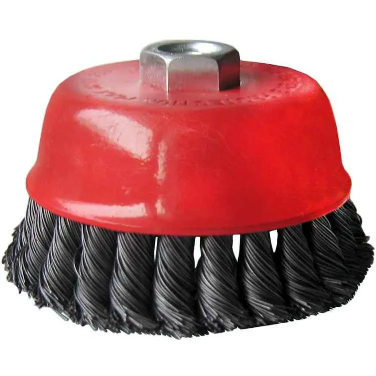 Щітка торцева MASTER TOOL d=100 вита (19-7010)