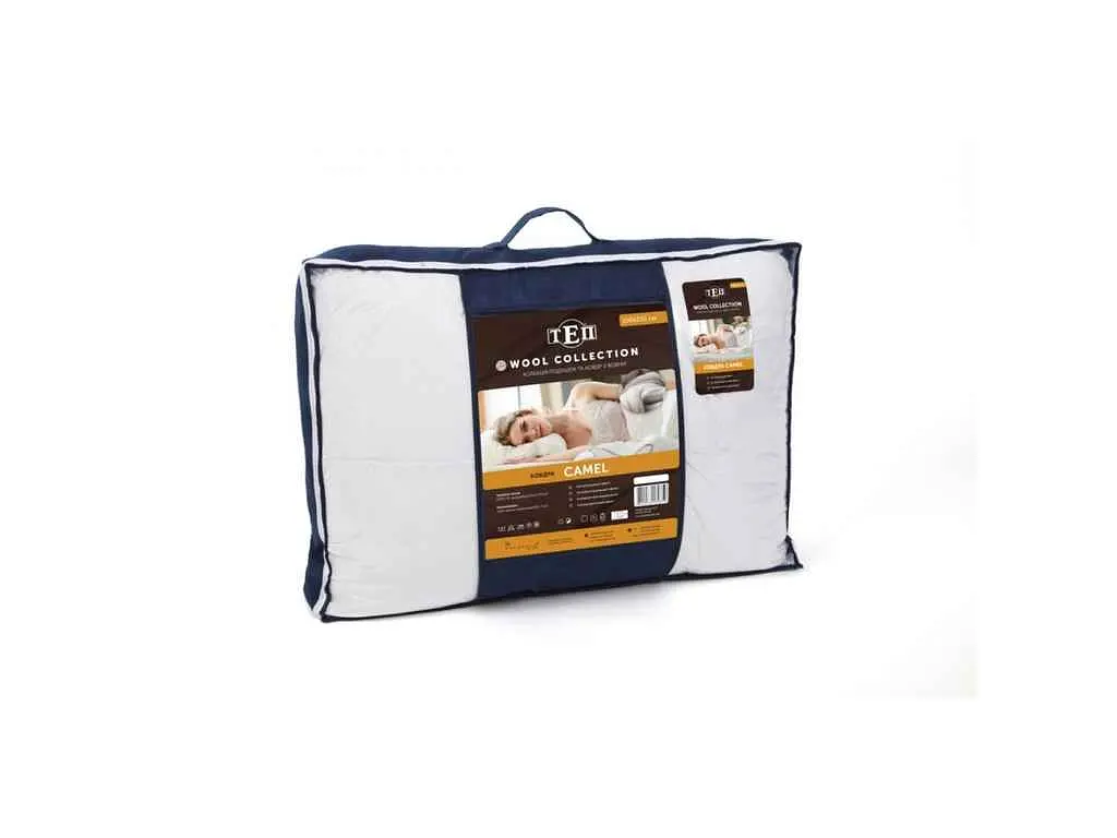 Ковдра ТЕП 180x210 "DREAM COLLECTION" CAMEL (400г/м2) (microfiber) (металізований друк) - фото 6
