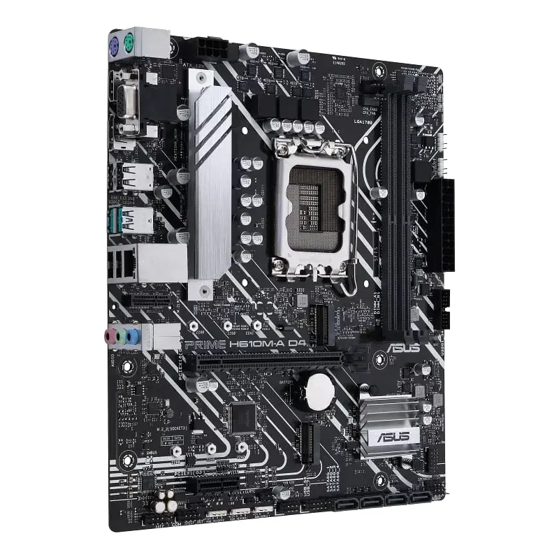 Материнская плата PRIME H610M-A D4-CSM s1700 H610 2xDDR4 M.2 HDMI D-Sub DP mATX Asus teh0019039 - фото 4