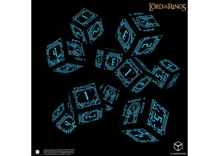 Набір кубиків The Lord of the Rings: Moria 10xD6 Dice Set (LOTR/190166/MOA/B) - фото 3