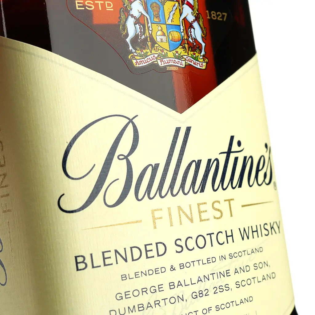 Уцінка. Набір Віскі Ballantine's Finest 40% 0.7 л + 2 келихи (732960)  - фото 8