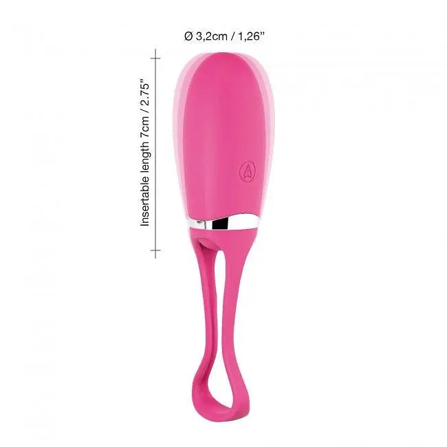 Віброяйце Dorcel Secret Delight Magenta з пультом ДК, з турборежимом і голосовим керуванням - фото 6