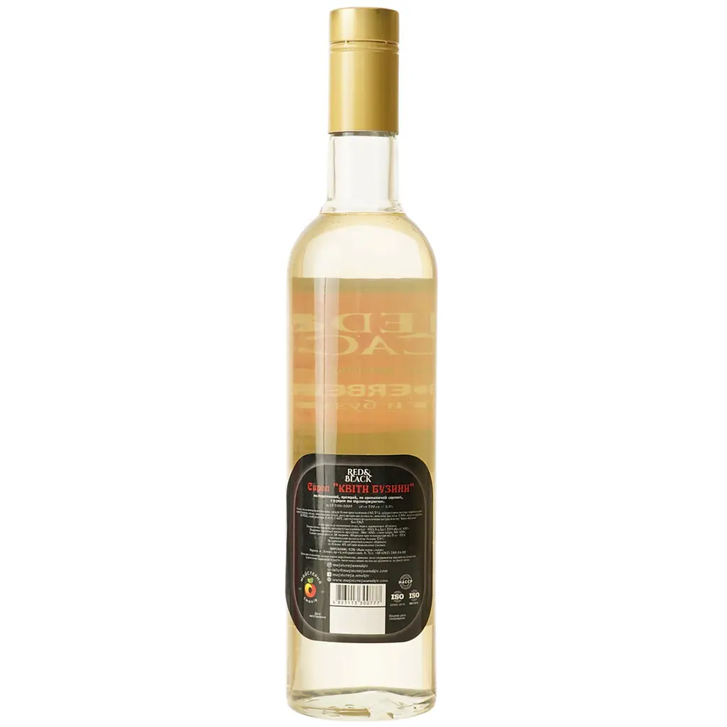 Сироп Red&Black Бузина 0.7 л - фото 3