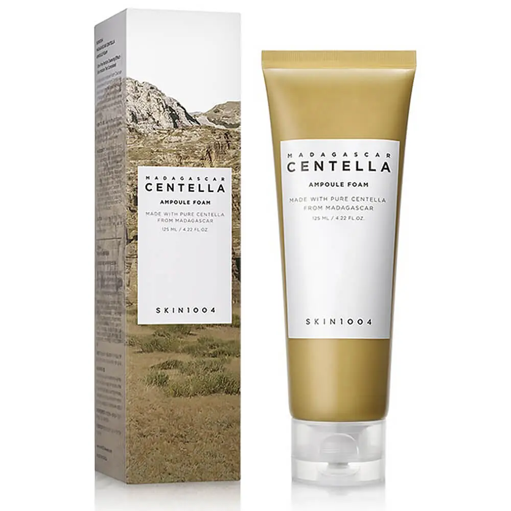 Пінка для вмивання з центеллою Madagascar Centella Ampoule Foam SKIN1004 125 мл - фото 2