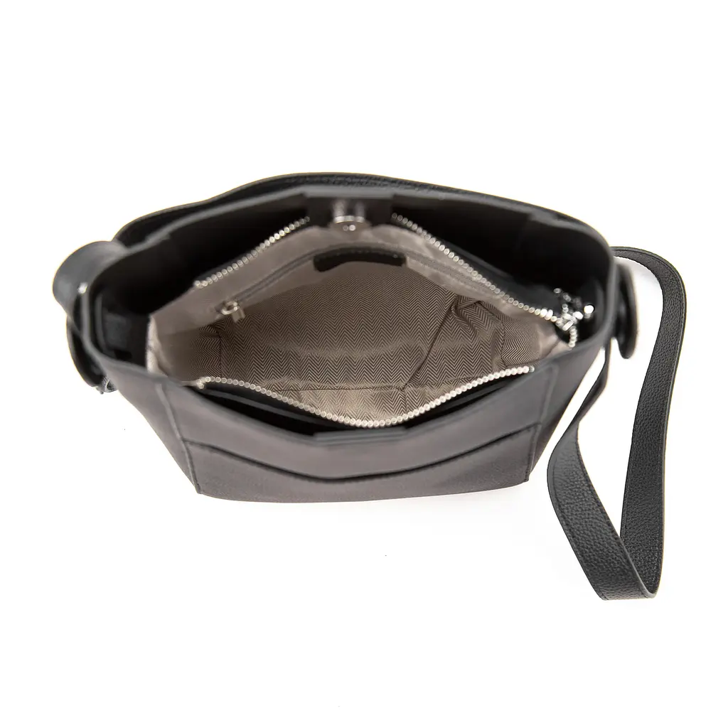 М'яка шкіряна сумка кросбоді Olivia Leather B24-W-210A - фото 7