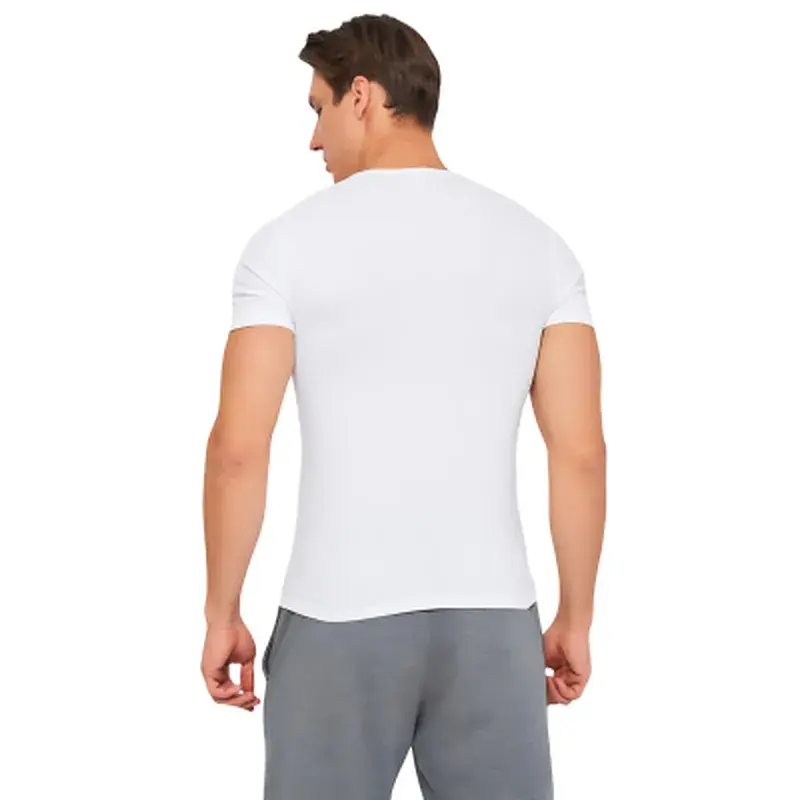 Футболка Kappa T-shirt Mezza Manica Girocollo K1304 Bianco білий XL (8052394813683) - фото 2