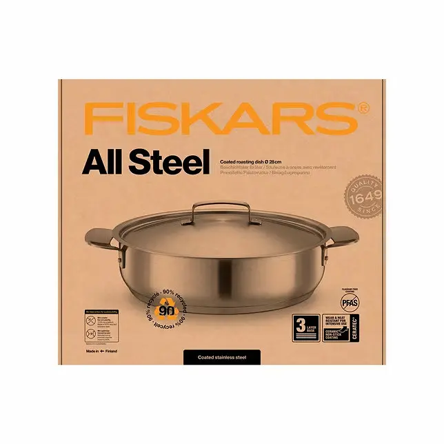 Жарівня Fiskars All Steel Roasting Dish 28 см 1064749 - фото 10