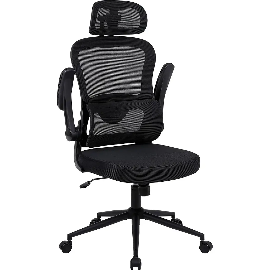 Офісне крісло GT Racer B-5880 Black [125607] - фото 4