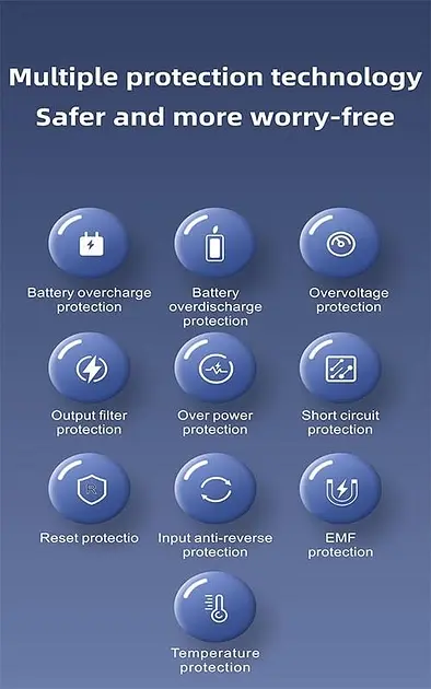 Универсальная мобильная батарея Powerbank 02 Project 60000 мАч 66Вт с быстрой зарядкой и фонариком Black - фото 5