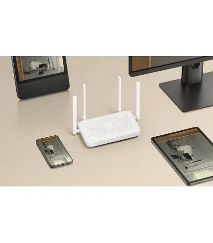 Роутер маршрутизатор XiaomiRouter AX1500 DVB4412GL White - фото 6