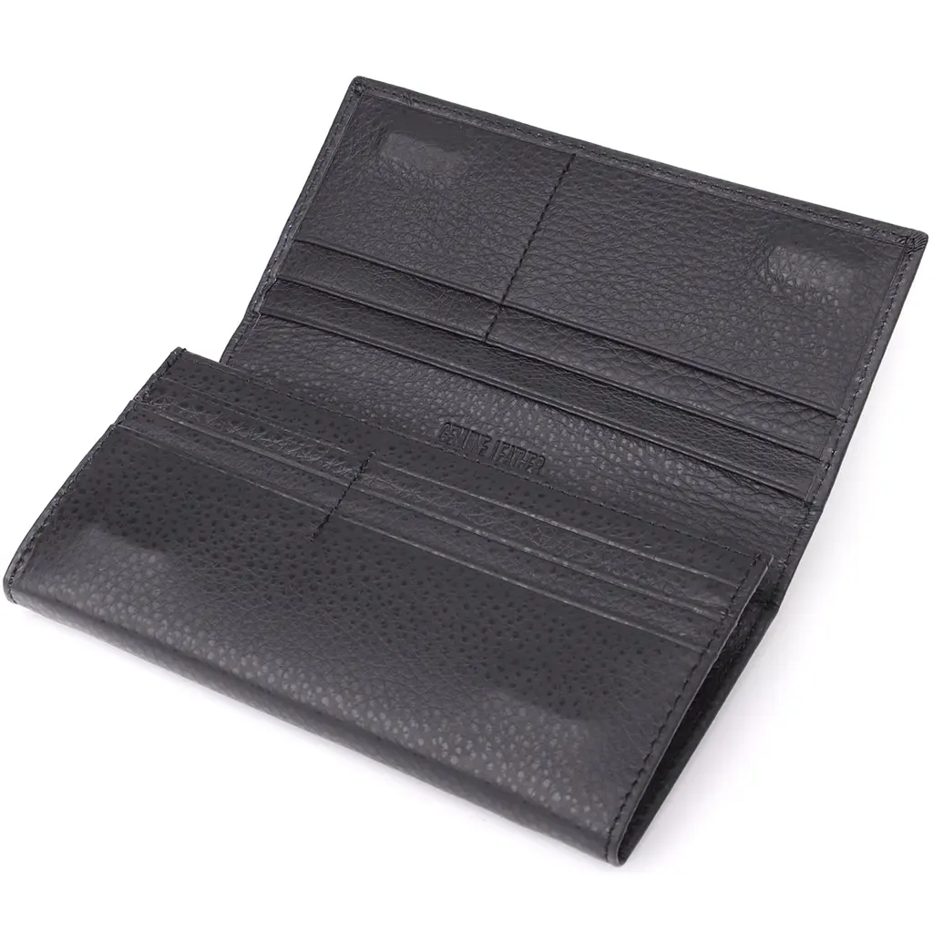 Вертикальный женский кошелек из натуральной кожи ST Leather 17.5х9х3 см acs0029690 - фото 5