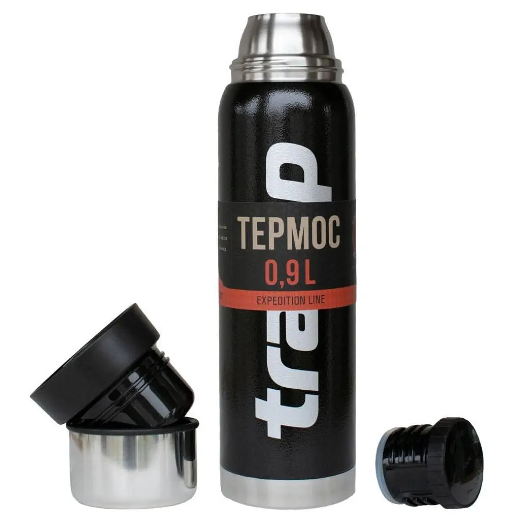 Термос Tramp Expedition Line 0.9 л Black (UTRC-027-black) - фото 2