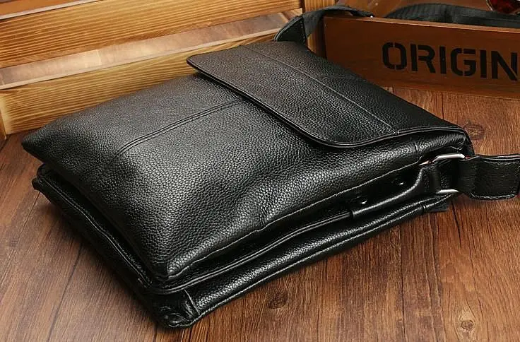 Сумка через плече чоловіча шкіряна Tiding Bag A25-064A - фото 9