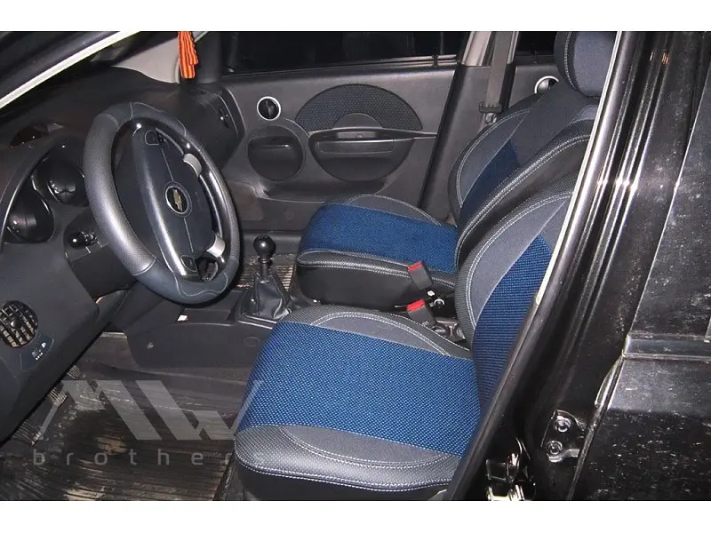 Авточохли модельні MW Brothers для Chevrolet AVEO (T200) 5D c 2002 - фото 2