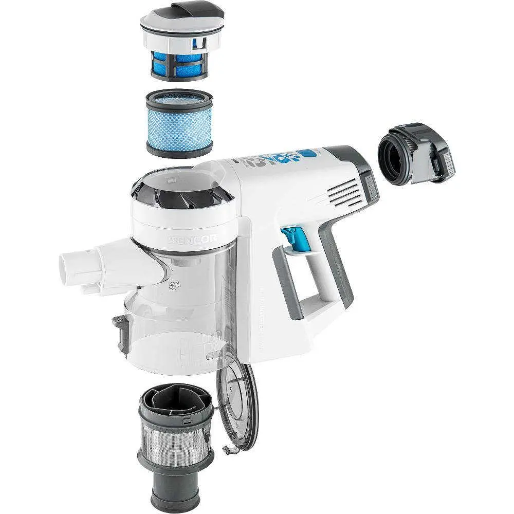 Вертикальний + ручний пилосос 2 в 1 Sencor SVC 0825WH - фото 8