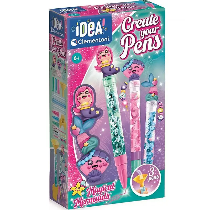 Набор для творчества Фабрика мини-ручек - Волшебные русалки - Clementon 18159 - фото 3