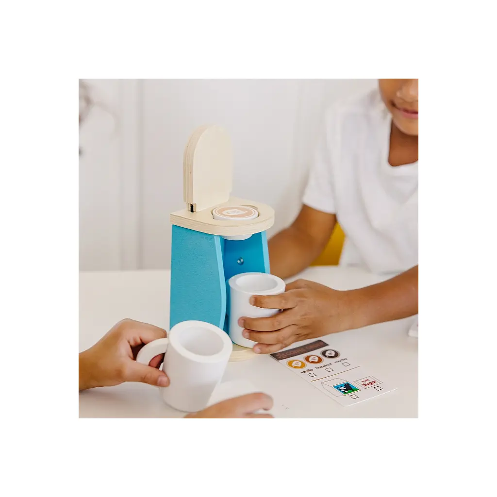 Ігровий набір Melissa & Doug дерев'яний Кавовий сервіз (MD19842) - фото 3