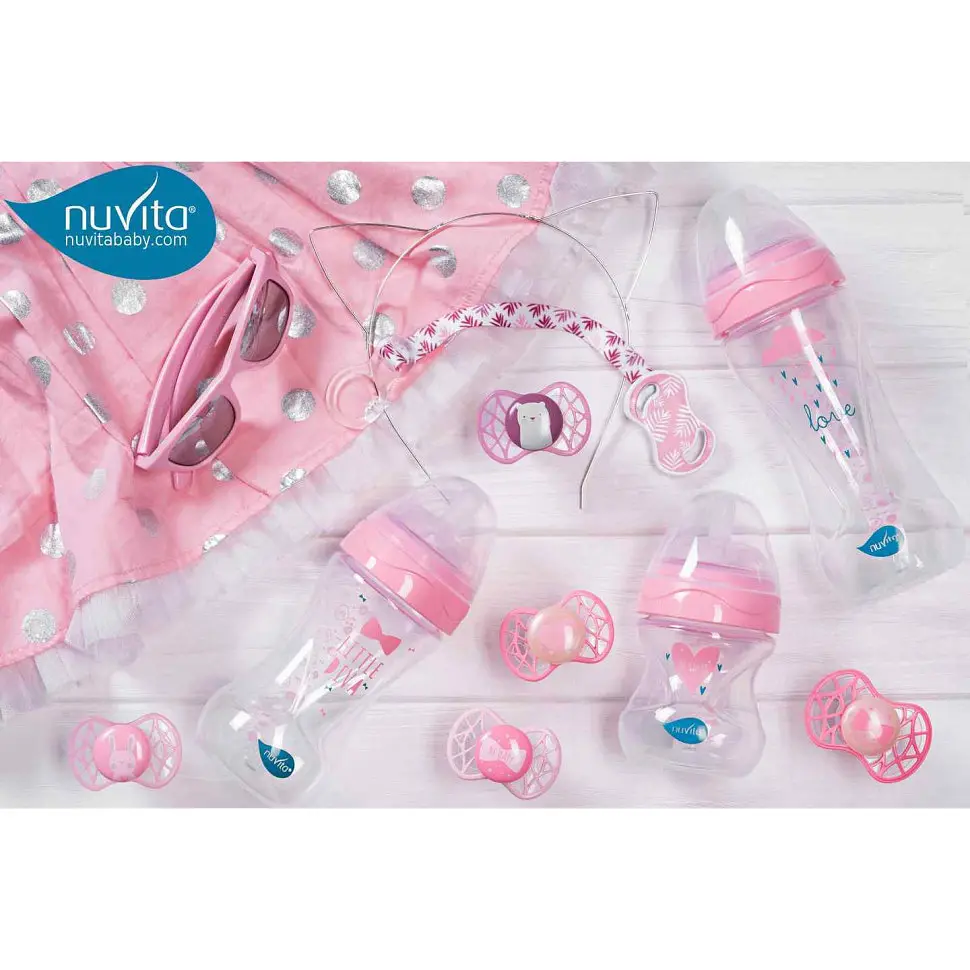 Пустышка Nuvita 7067 Air55 Explorer симметрическая 0m+ (заяц мишка) 2 шт NV7067F - фото 8