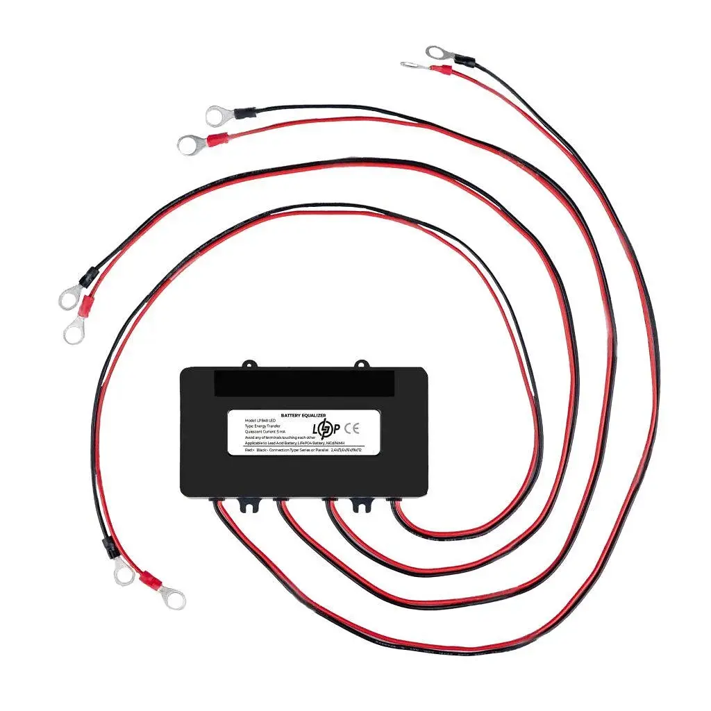 Балансувальник заряду LogicPower LPB48 Battery Equalizer (LP21655) 48в для 4 акумуляторів 12V AGM GEL - фото 2