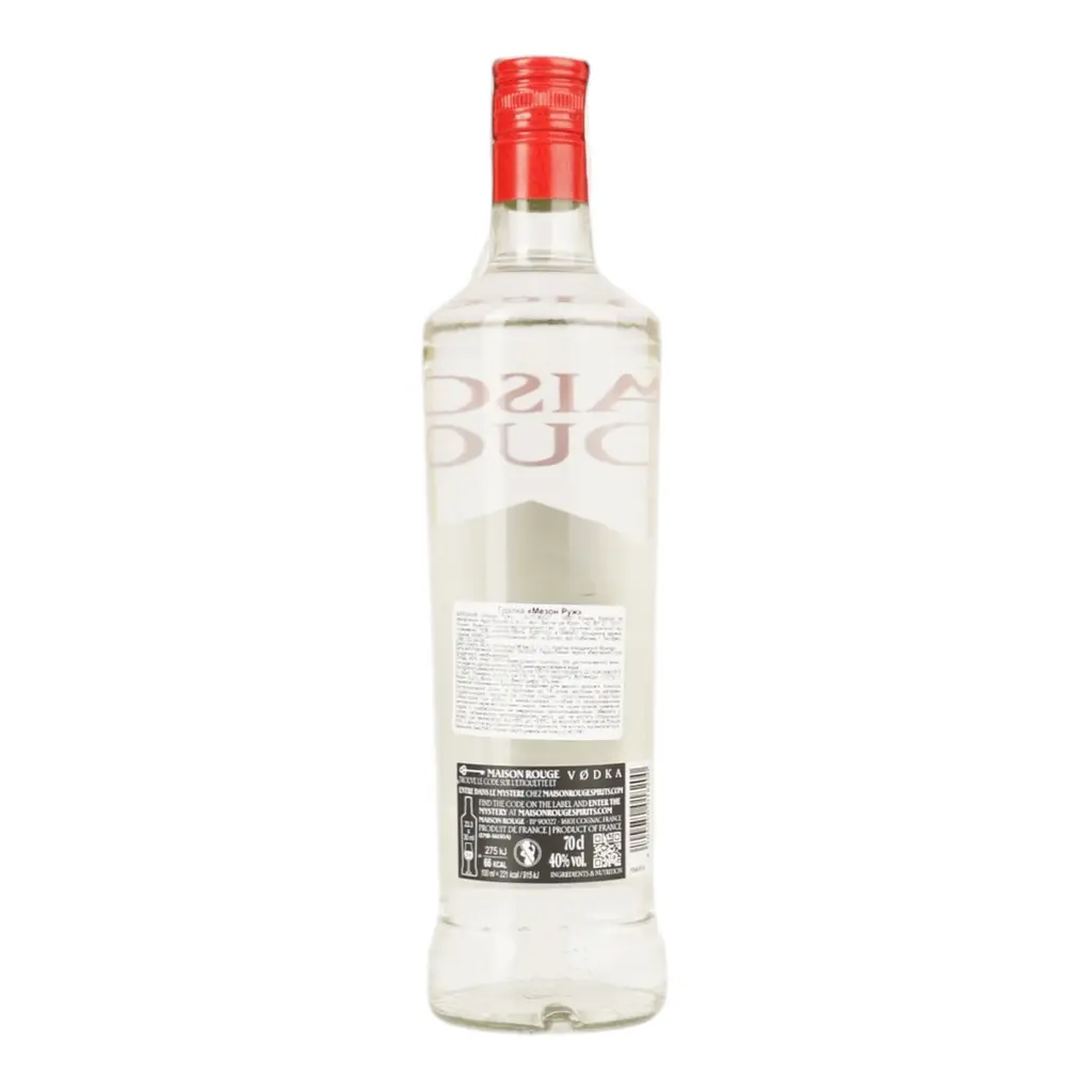 Водка Maison Rouge 40% 0.7л - фото 2