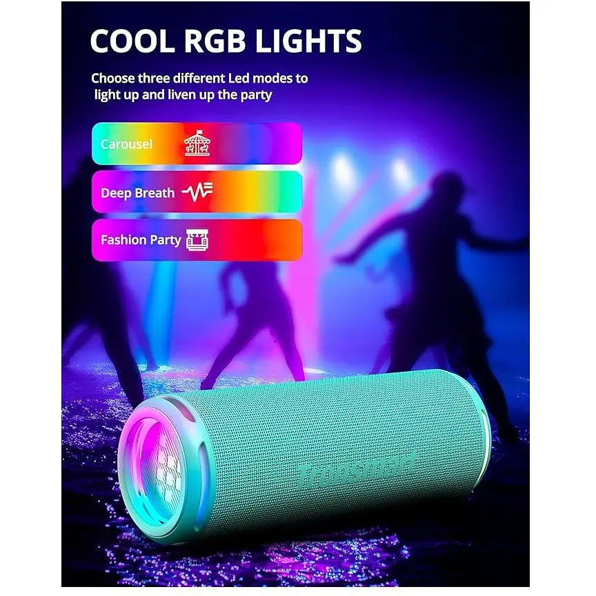 Портативна колонка Tronsmart Lite T7 24W TWS Bluetooth Light Green - фото 8