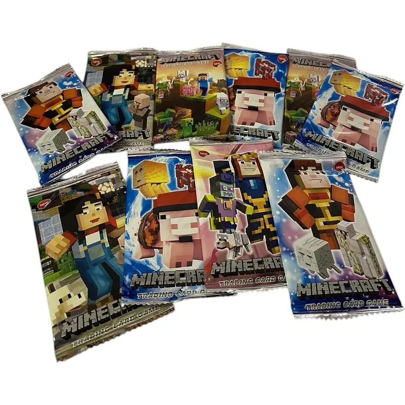 Дитячі картки G-Toys Майнкрафт колекційні 35 пакетиків 350 шт. (2351912381) - фото 2