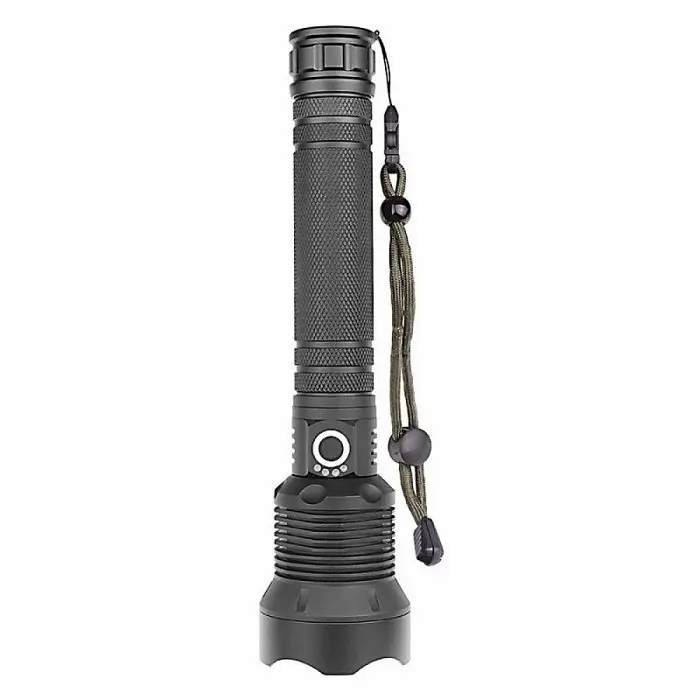 Тактичний акумуляторний ліхтар BL ручний з режимом зум BL X92 P70 2*18650 - фото 4