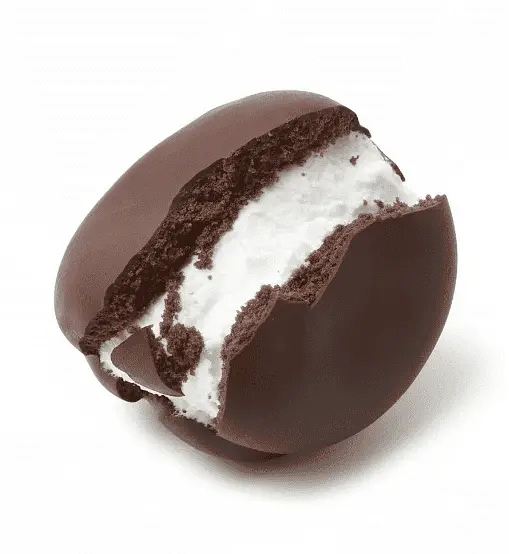 Шоколадні тістечка Oreo Socola Pie BabyMonster Chocolate Vanilla Cream 168г - фото 4