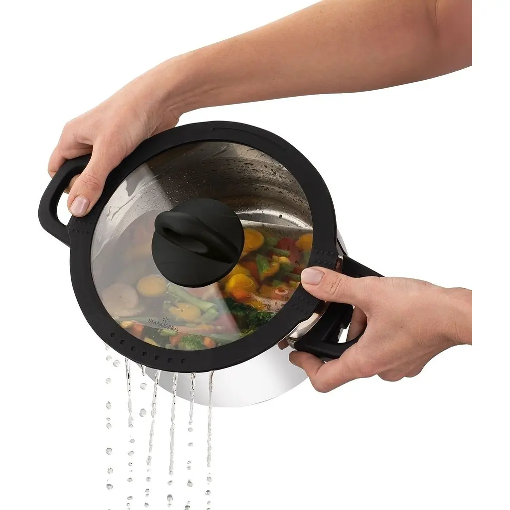 Набір посуду Starke Pro Sante LKA-194HMYIO-8PCS-BLACK 8 предметів (LK240506) - фото 7