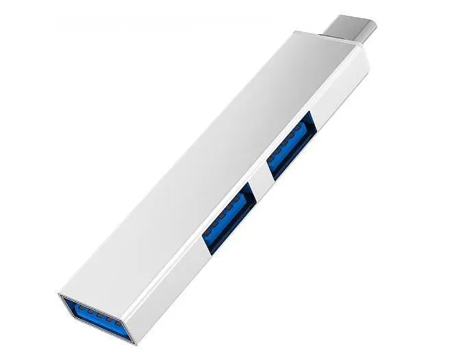 Адаптер перехідник GT Type-C 3.1 на USB 3.0 Сірий (С051250)