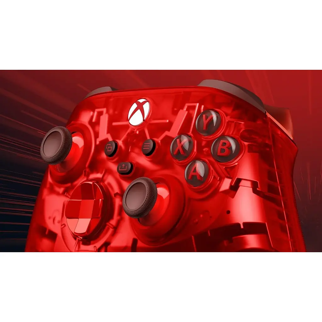 Геймпад Microsoft Wireless Controller Pulse Cipher Red (QAU-00165) - фото 2