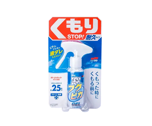Антизапотівач для скла на гелевій основі SOFT99 Fukupika Glass Anti-Fog Gel, 80мл - фото 6