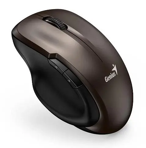 Миша бездротова Ergo 8200S, Chocolate, USB 2.4 GHz, оптична (сенсор BlueEye) Genius teh0028188