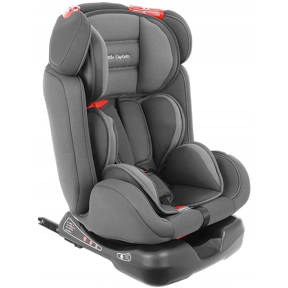 Автокресло Ripper Little Capitan 0-36 кг IsoFix Grey - фото 2