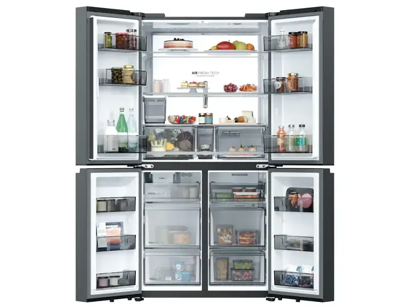 Холодильник з морозильною камерою Haier HCR79F18CHMB - фото 4