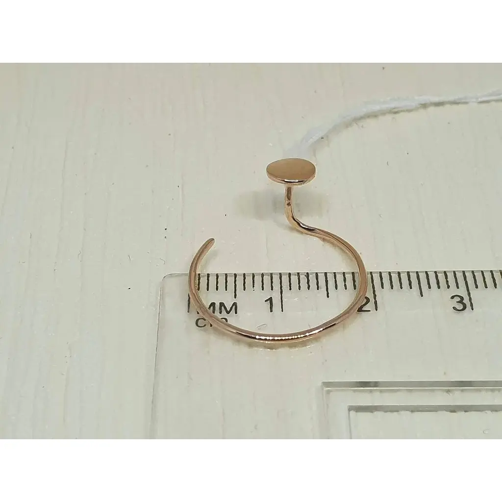 Золота моносережка Favoritum. 2392 - фото 6