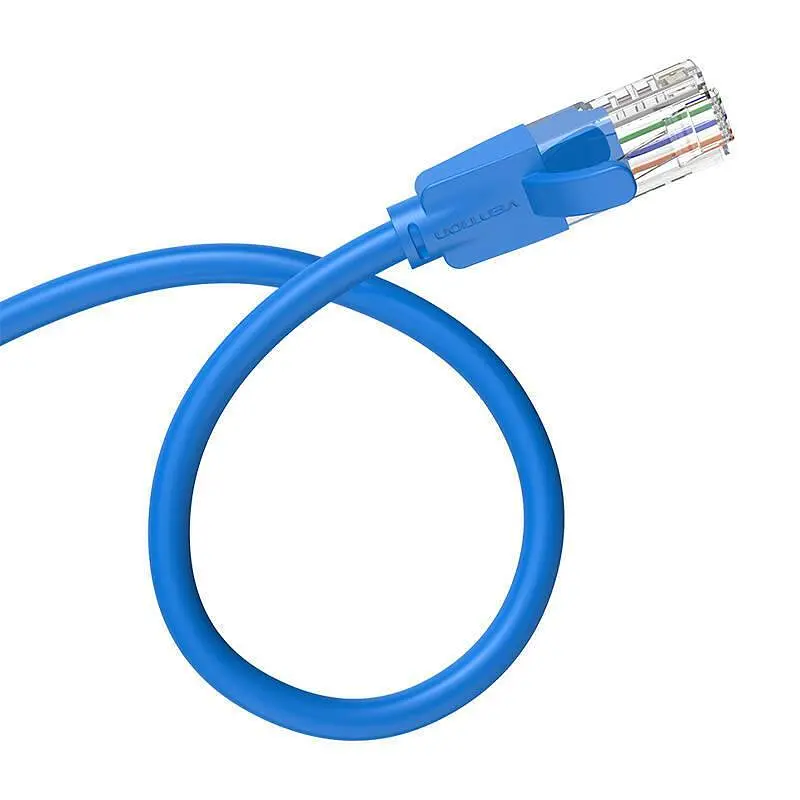 Патч-корд Vention Cat.6 UTP Patch Cable 0.5 м Blue (IBELD) - фото 4