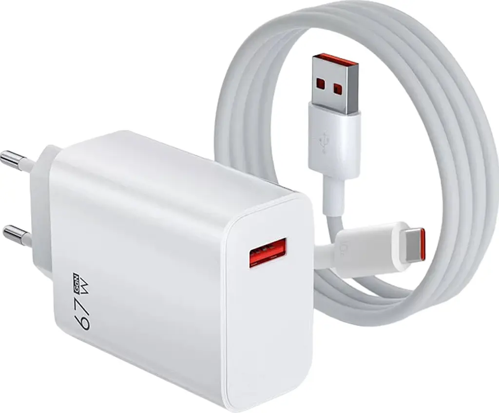 Бездротовий зарядний пристрій Xiaomi Mi Wireless Charging Stand 50W + СЗУ 67W + кабель 6A MDY-12-EN [BHR5835CN] [88603] - фото 6