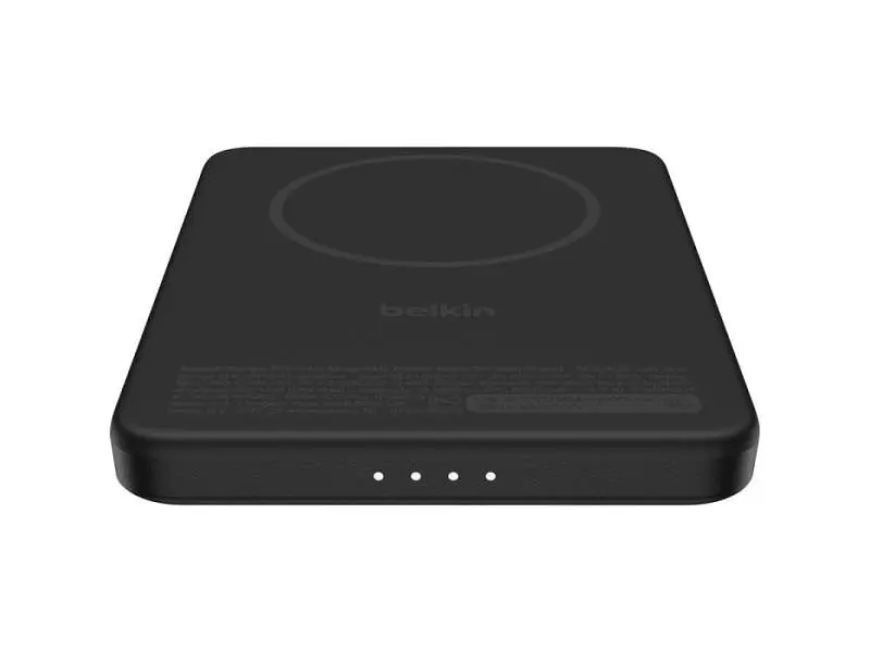 Зовнішній акумулятор (Power Bank) Belkin BoostCharge Slim 5000mAh with Kickstand Black (BPD011HQBK) - фото 3