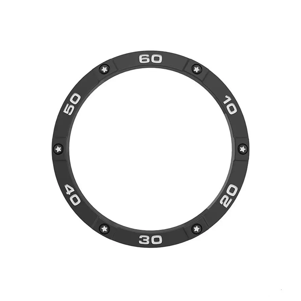 Безель Sikai для смарт-часов Xiaomi Watch S3 Black-white - фото 2