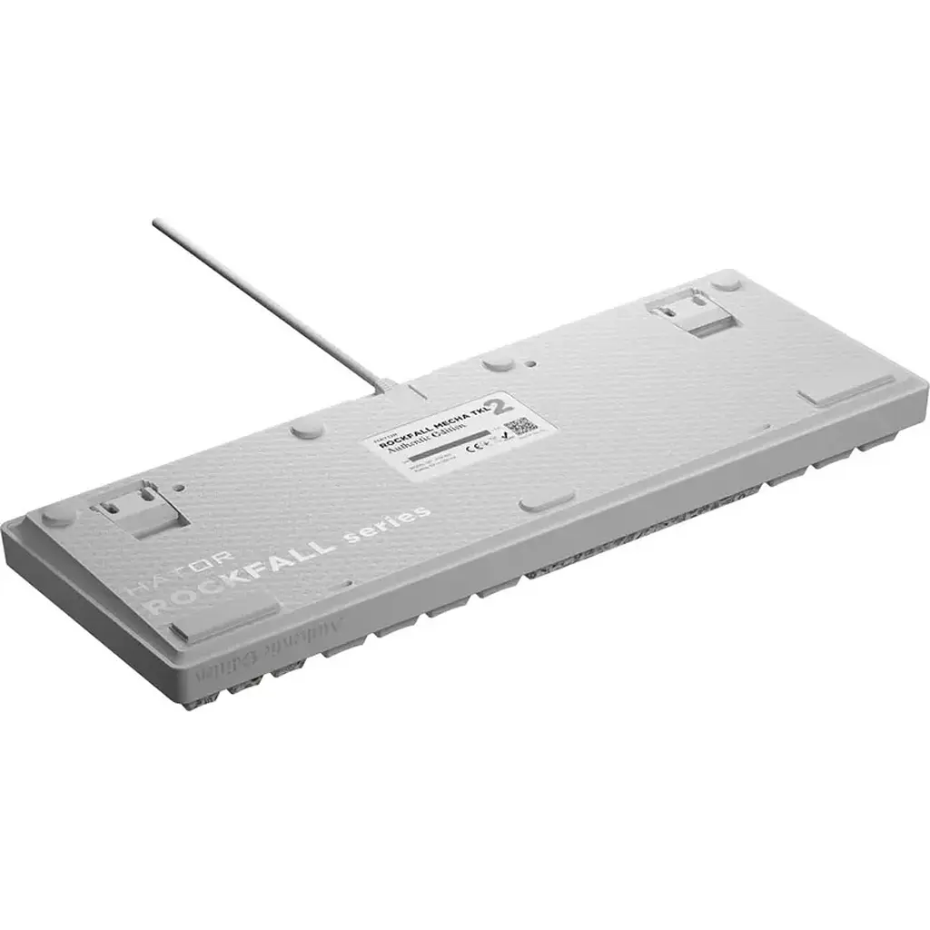 Клавиатура Hator Rockfall 2 Mecha TKL Authentic Edition White [HTK-531] [104831] - фото 7