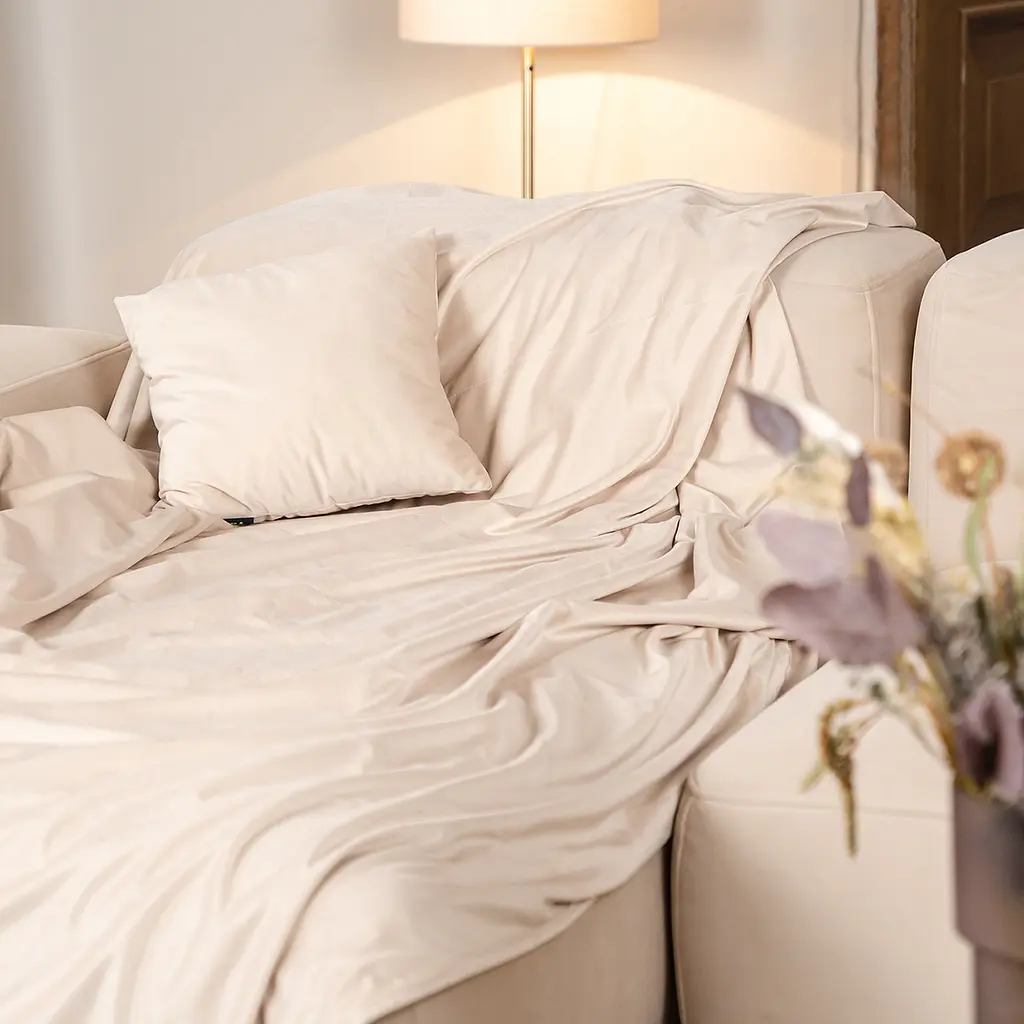 Плед-покривало двостороннє Sonex Aspen 140х200 см бежеве (SO102545) - фото 8