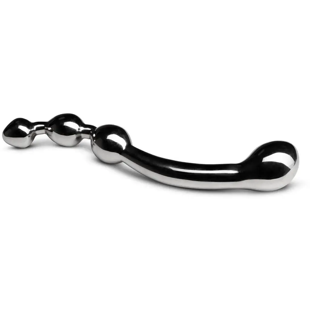 Металлический анально-вагинальный стимулятор Sinner Gear Unbendable Metal Anal Dildo - фото 2