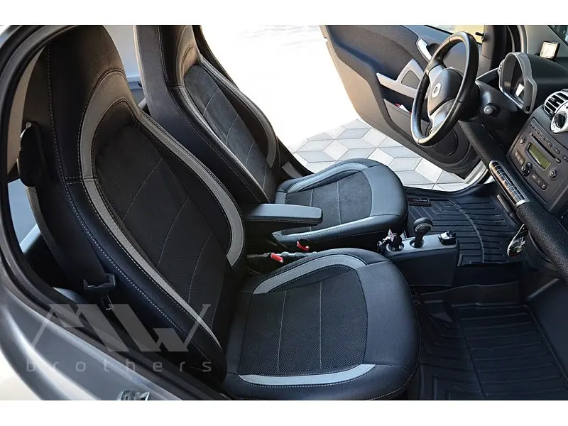 Авточохли модельні MW Brothers для Mercedes Benz Smart Fortwo c 1998 - фото 3